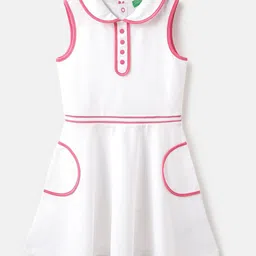 United Colors of Benetton Peter Pan Collar A-Line Dress-picture-12