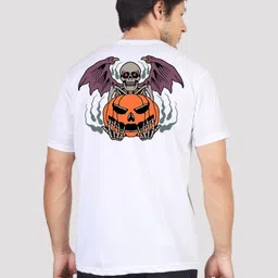 Greylongg Men Graphic Printed Round Neck Cotton T-shirt-picture-27