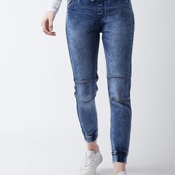 Miss Chase Women Relaxed Fit Heavy Fade Stretchable Jeans-picture-42