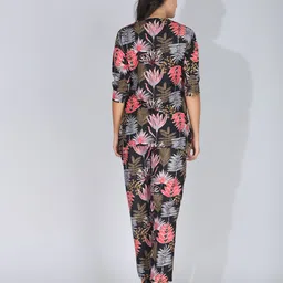 StyFun Floral Printed V-Neck Tunic With Trouser image 4