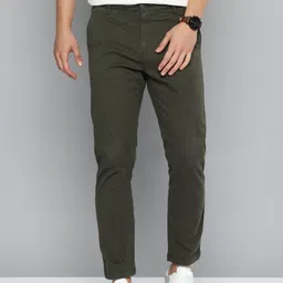 Flying Machine Men Slim Tapered Fit Chinos Casual Trousers-picture-28