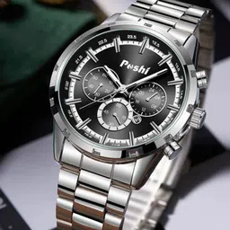 Poshi Men Dial & Stainless Steel Straps Analogue Watch POSW42-679479136929-image-46