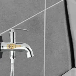 gloxy by gloxy Brass 2-Way Nozzle Tap Double Handle Faucet with Flange for Connection Bathroom Faucet Set image 4