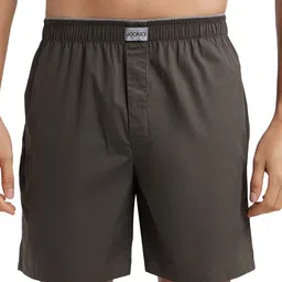 Jockey Men Cotton Woven Super Combed Mercerized Cotton Woven Boxers-image-0