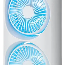 Bestor Mini Air Cooler LED RGB Light Humidifier & Dual Cooling Pads Cooling Pad Cooling Fan All in one Cooler-picture-15