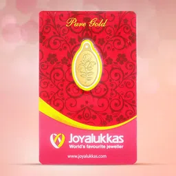 Joyalukkas Pack Of 3 24 KT 999 Purity Floral Gold Pendants 2 g Each-picture-42