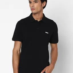 SPYKAR Regular Fit Polo Collar Short Sleeve Cotton T-shirt-picture-14