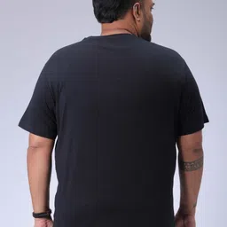 Hardsoda by The Indian Garage Co Men Plus Size Graphic Printed Round Neck Cotton T-shirt image 3
