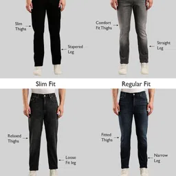 Tommy Hilfiger Men Relaxed Fit Mid-Rise Light Fade Jeans image 4