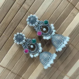 MERA HAAT Contemporary Drop Earrings-picture-30