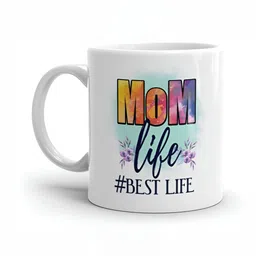 Mr UVD White & Black Typography Printed Ceramic Glossy Mug 350 ml image 4