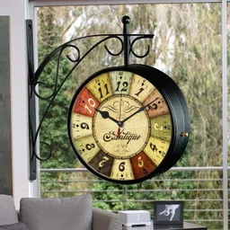 saree house Analog 25 cm X 25 cm Wall Clock-picture-11