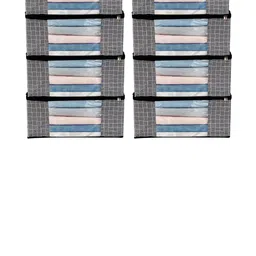 AMAK INC Black Fabric Multi-Utility Wardrobe Organisers-picture-22