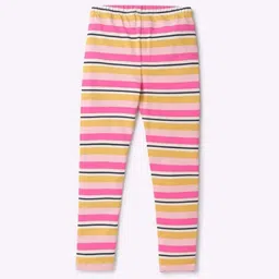 GAP Girls Striped Skinny Fit Mid Rise Leggings-image-79