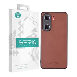 SPRIG Unisex Solid IQOO Neo 9 Pro Impact Resistant Leather Back Case-image-45