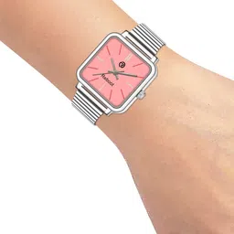 REBOOT Men Dial & Stainless Steel Bracelet Style Straps Analogue Watch SH_153PinkDesignerSquareWomen image 3