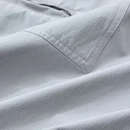 Snitch Men Light Grey Mid-Rise Relexed Fit Cargo Shorts image 3