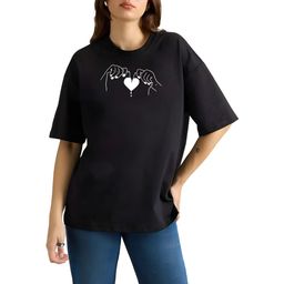 Moda Rapido Women Drop-Shoulder Sleeves T-shirt-picture-37