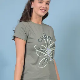 Crimsoune Club Women Printed T-shirt image 5