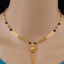 Ramdev Art Fashion Jwellery Gold-Plated Brass Necklace-picture-38