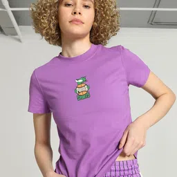 Puma Team For The Fanbase Graphic Printed Cotton T-Shirt-image-98