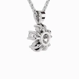 Sparkles Lab Grown Diamond 1.26 Carat Flower Pendant for Women image 3