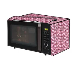 The Furnishing Tree PVC Waterproof Microwave Oven Cover Compatible for LG 20 L Solo MS2021CW Packed-picture-18