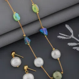 SZN Brass Gold-Plated Necklace image 2