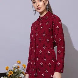 Anouk Women Ethnic Motifs Printed Cardigan Sweaters image 4
