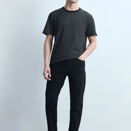 Flying Machine Men Relaxed Fit Mid-Rise Heavy Fade Jeans image 3