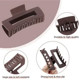 HANDBAG COLLECTION Women Set of 6 Claw Clip image 4