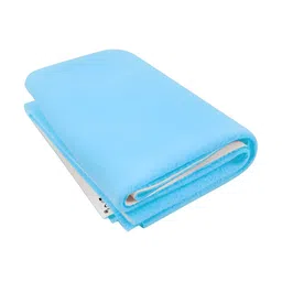 Polka Tots Kids Pink & Blue 2 Pieces Cotton Water Resistant Mattress Protectors image 2