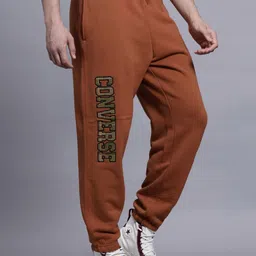 Converse  Men Printed Cotton Joggers image 2