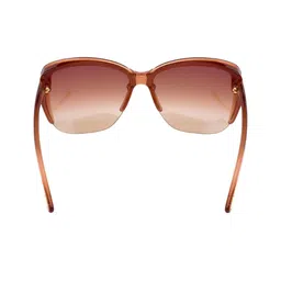 Tom Ford Women UV Protected Half Rim Cateye Sunglasses FT0457 67 74F image 5