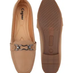 Cogner Women Embellished Mules Flats image 2