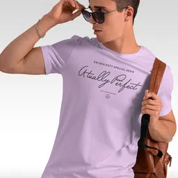 FLYIND VOGUE OUTFIT Men Typography Printed Round Neck T-shirt-image-90