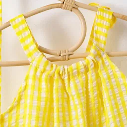 YK Checked Halter Neck Maxi Dress image 3