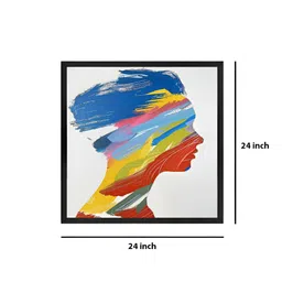 999Store White & Yellow 1 Piece Canvas Other Wall Paintings image 5