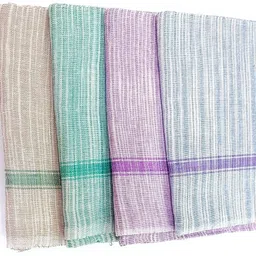 sawariya handloom Cotton 250 GSM Bath, Hand, Face, Beach, Sport, Hair Gamcha image 5