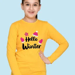 NUSYL Girls Printed T-shirt-image-73