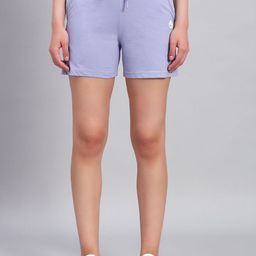 GRIFFEL Women Loose Fit High-Rise Sports Shorts-picture-1