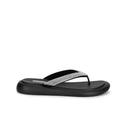 Truffle Collection Women Embellished Open Toe Flats image 4