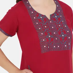 Sand Dune Printed Maxi Nightdress image 5