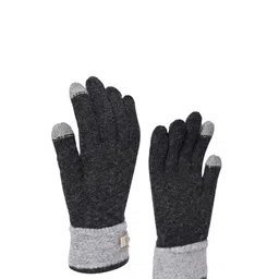 LOOM LEGACY Women Acrylic Touchscreen Gloves-picture-41