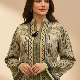 AXI COUTURE Women Printed Tunic with Trousers image 3