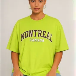 SZN Women Typography Printed T-shirt-picture-20