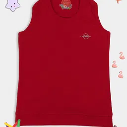 PAMPOLINA Girls Solid Scoop Neck Tank Top-picture-22