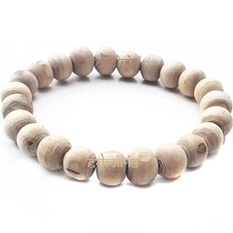 EDMIRIA Unisex White Wood Bracelet-picture-14