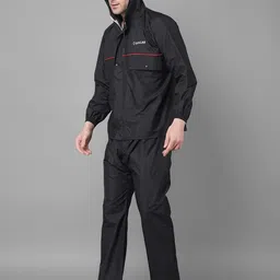 dollar Solid Men Raincoat image 5
