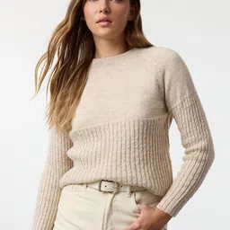 Trendyol Women Cable Knit Pullover-image-33